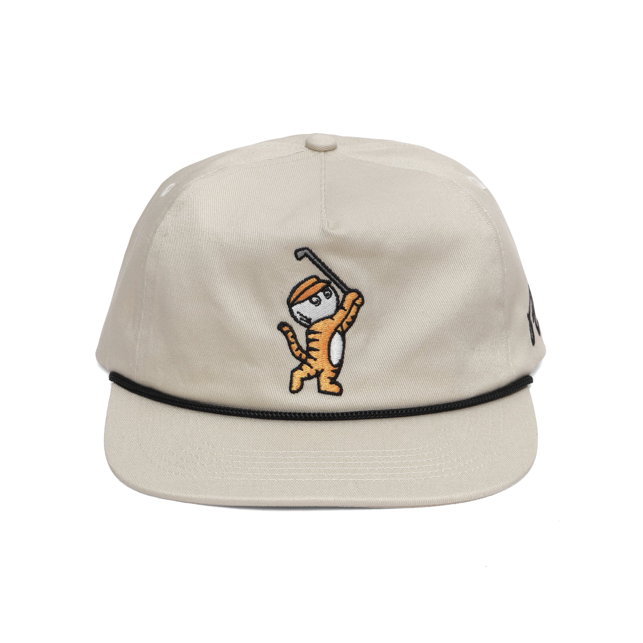 Malbon Golf Tiger Buckets Snapback - KHAKI