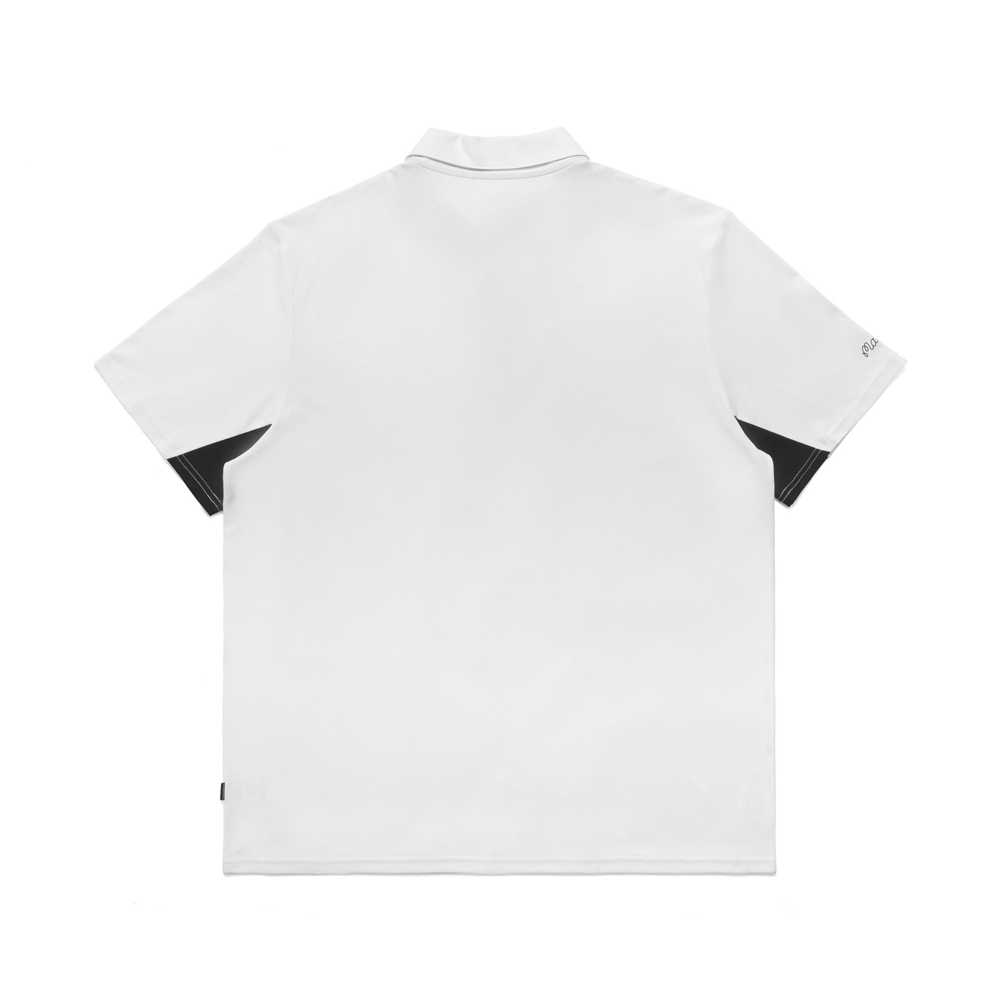Malbon Golf PERFORMANCE PIQUE POLO - WHITE BLACK – Sun Diego