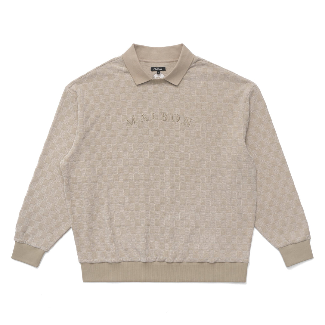 Malbon Golf Yukon Fleece - CREAM - Sun Diego Boardshop