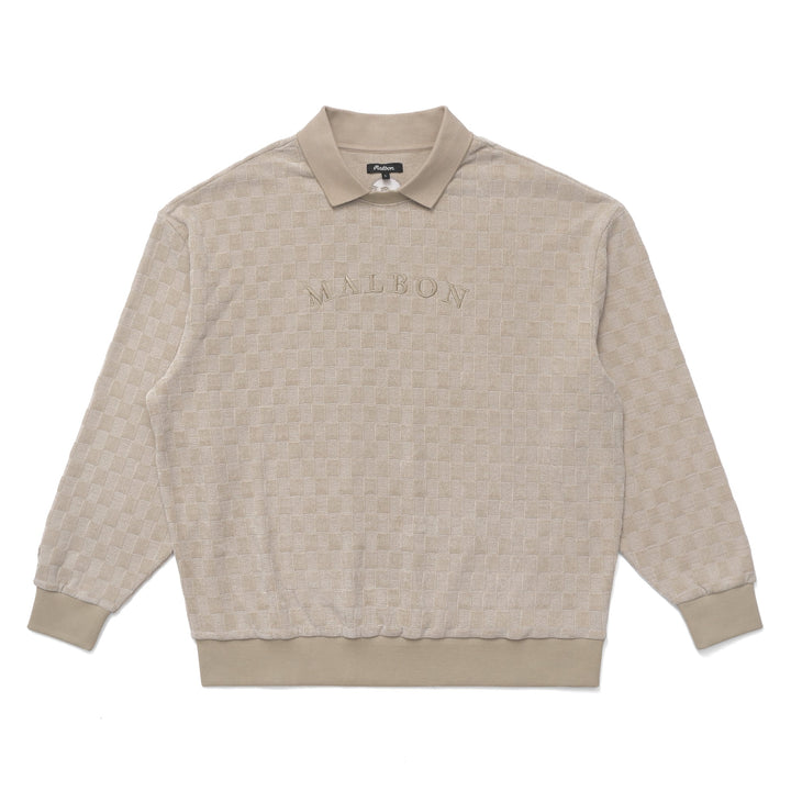 Malbon Golf Yukon Fleece - CREAM - Sun Diego Boardshop