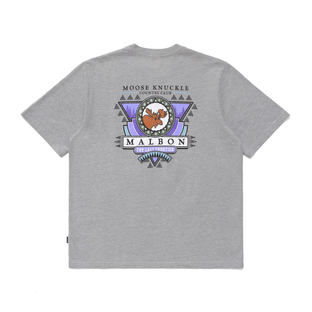 Malbon Moose Ss Pocket Tee - Ash Heather - Sun Diego Boardshop