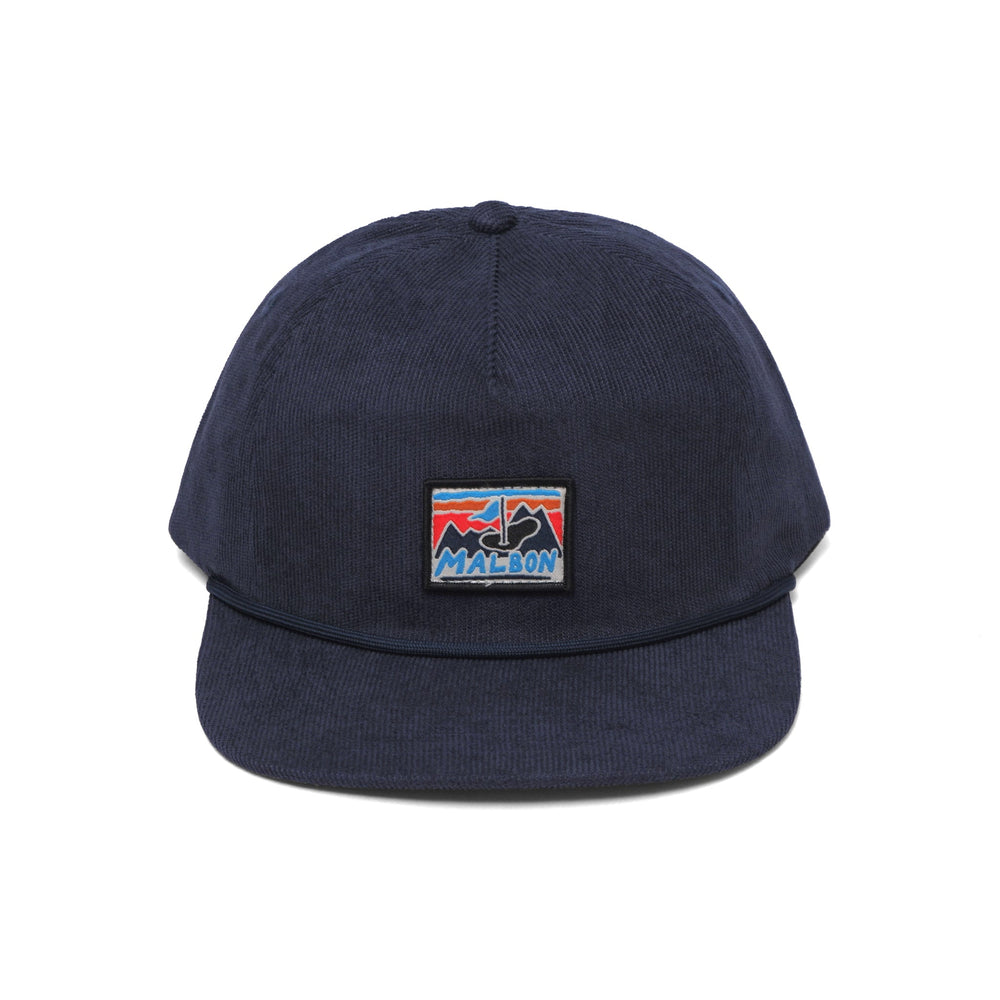 Malbon Glacier Corduroy Rope Hat - Navy - Sun Diego Boardshop