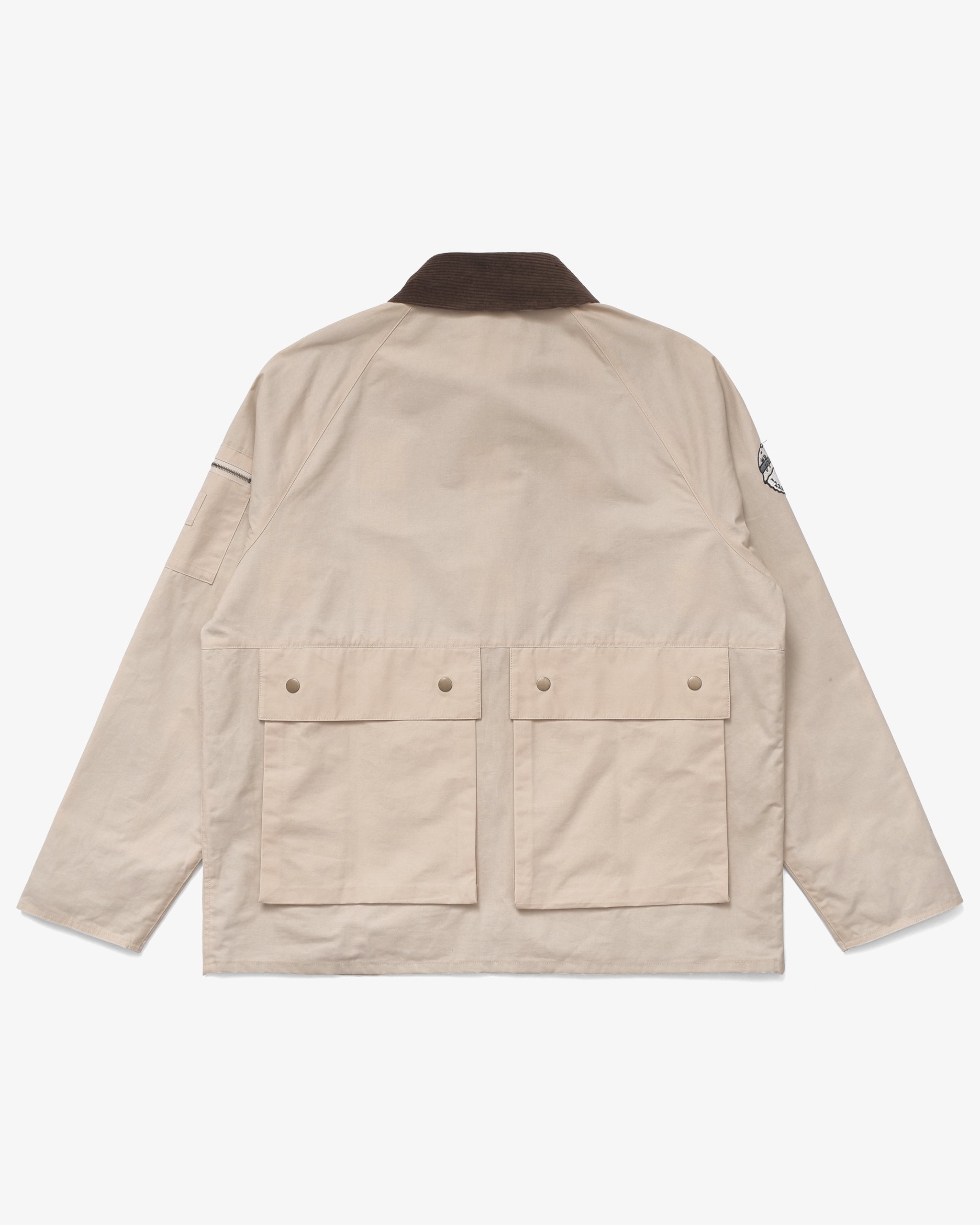Malbon Bowman Fishing Jacket - Ivory – Sun Diego Boardshop