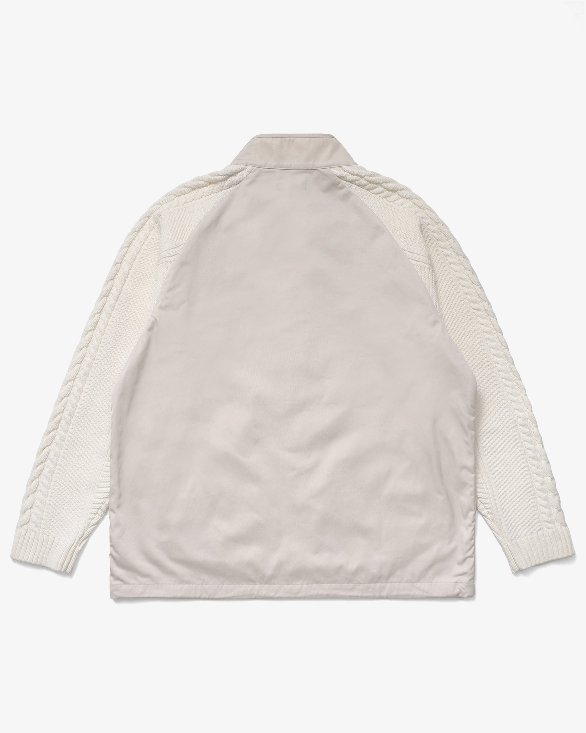 Malbon Remington Hybrid Half Zip - Ivory – Sun Diego Boardshop