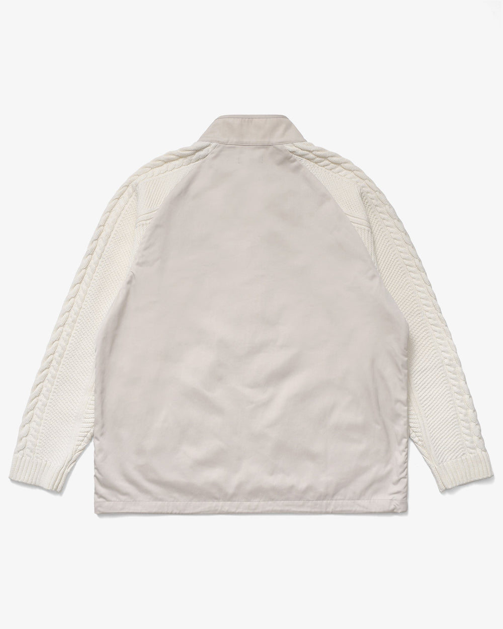 Malbon Remington Hybrid Half Zip - Ivory - Sun Diego Boardshop