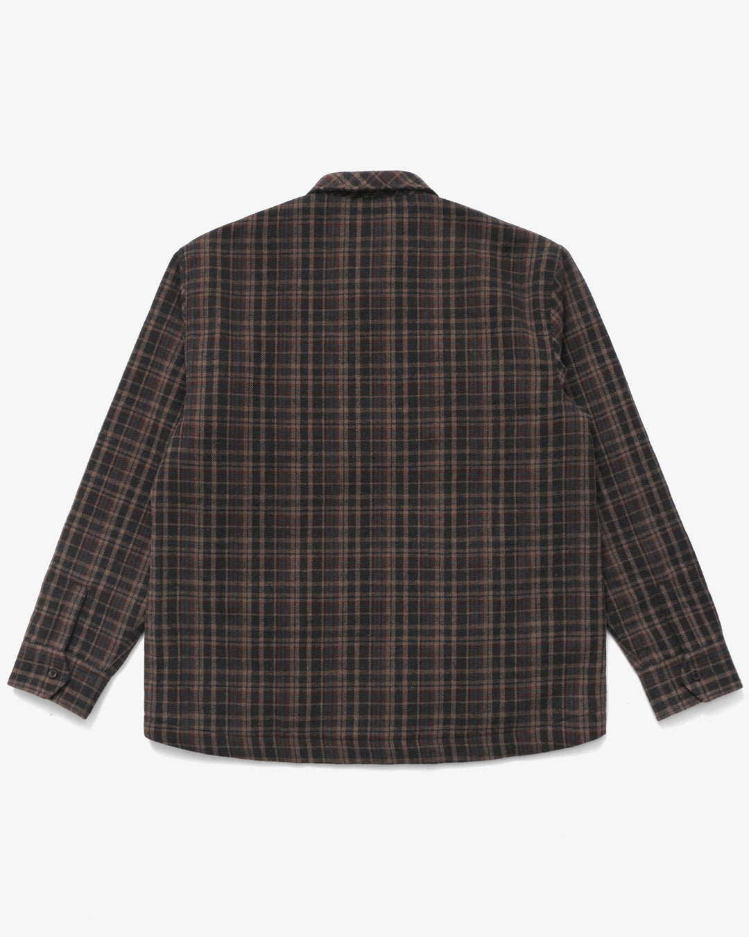 Malbon Golf Colton Quilted Flannel - BROWN - Sun Diego Boardshop