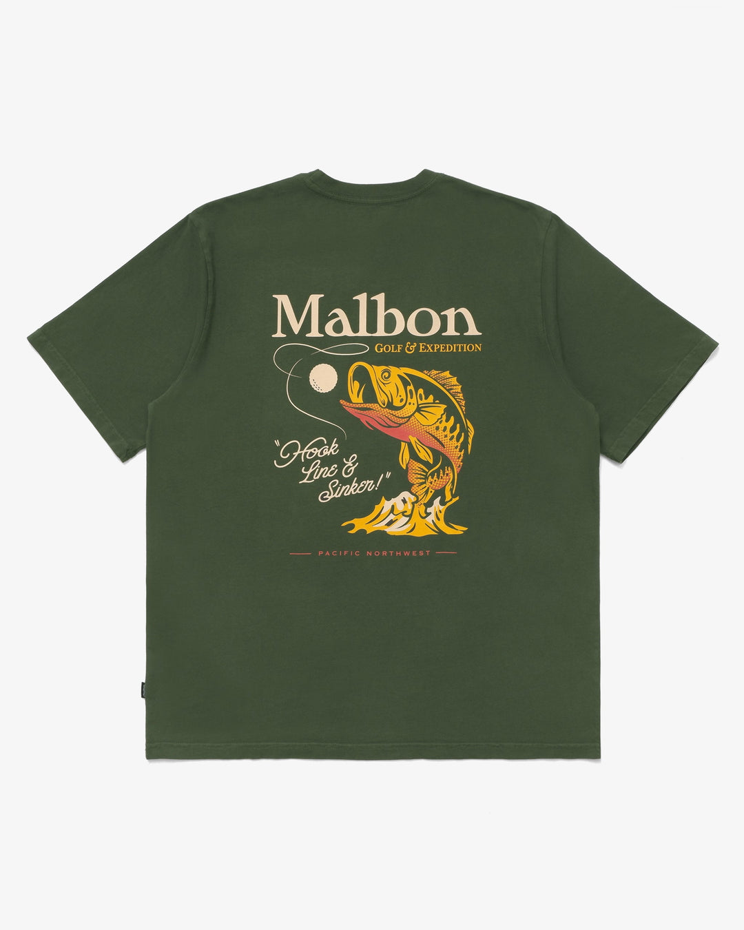 Malbon Golf Sinker T-Shirt - FOREST - Sun Diego Boardshop