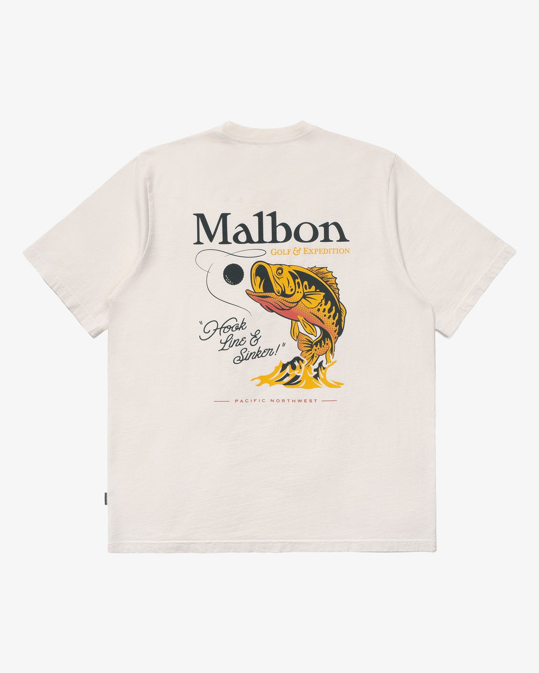 Malbon Golf Sinker T-Shirt - IVORY - Sun Diego Boardshop