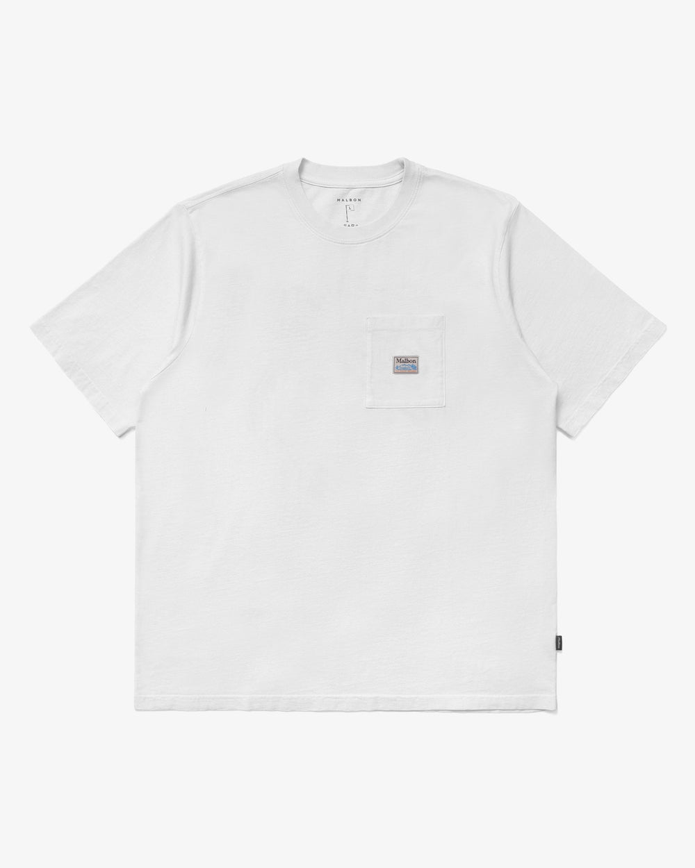 Malbon Fishing Buckets Pocket T-Shirt - White - Sun Diego Boardshop