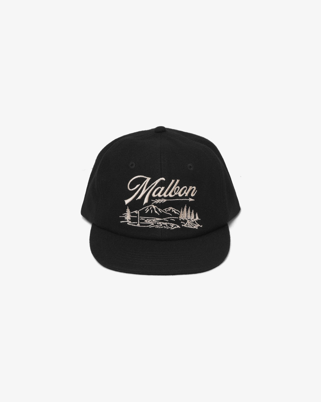 Malbon Golf HIGHLAND WOOL PAINTERS HAT - BLACK - Sun Diego Boardshop