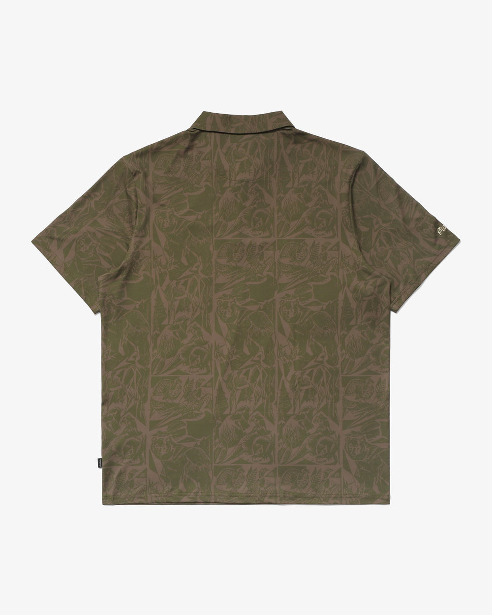 Malbon Wild Life Performance Polo - Army - Sun Diego Boardshop