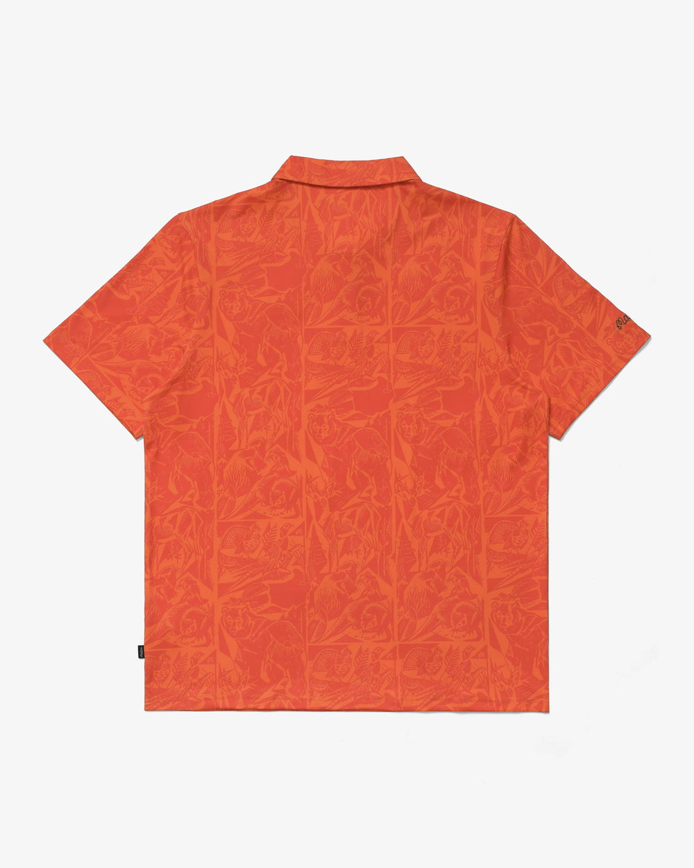 Malbon Wild Life Performance Polo - Orange - Sun Diego Boardshop