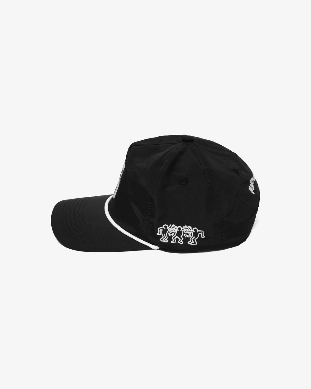 Malbon X Keith Haring Nylon Rope Hat - Black - Sun Diego Boardshop