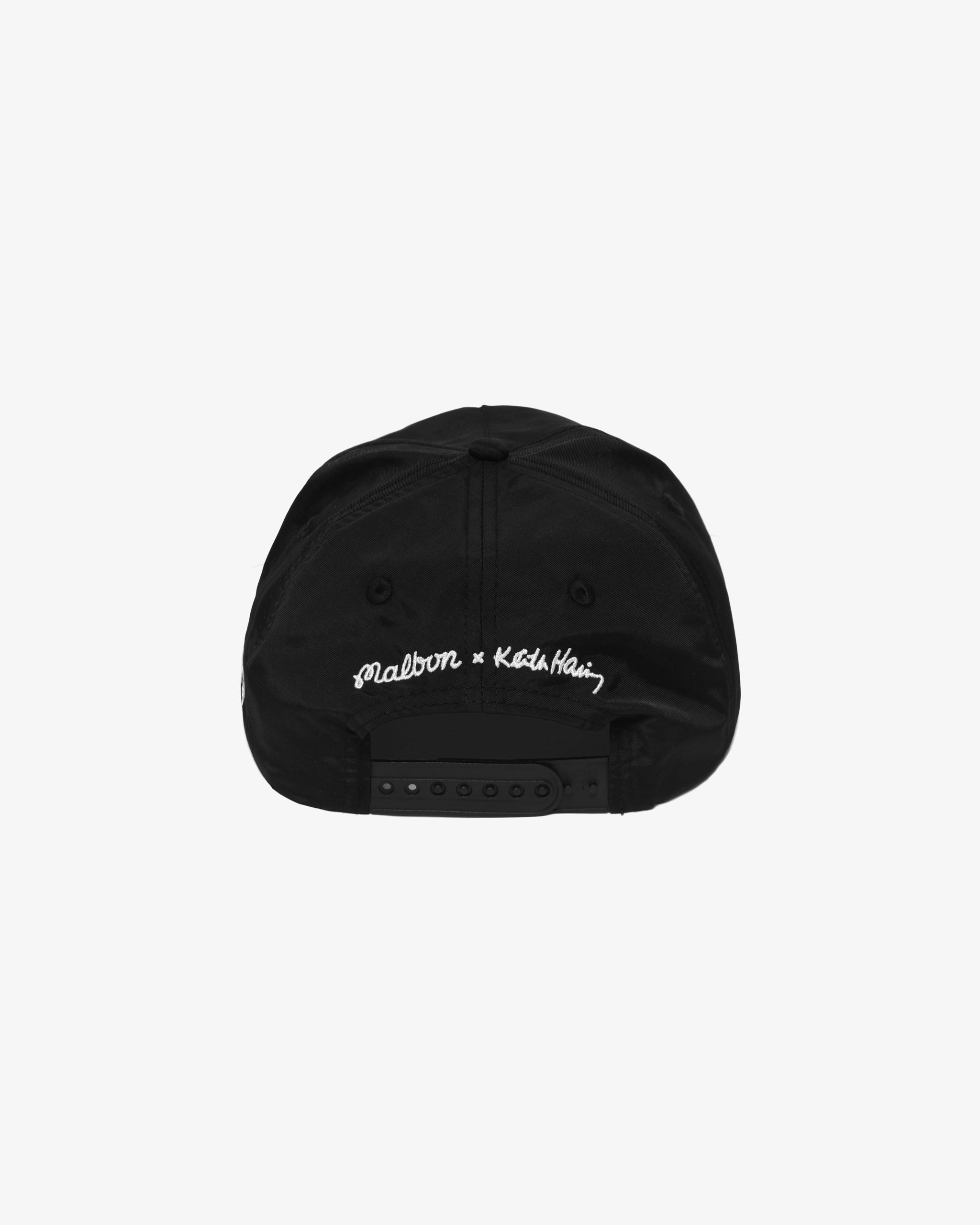 Malbon NEIGHBORHOOD ブラックキャップ Malbon Golf（マルボンゴルフ） MALBON GOLF(マルボンゴルフ)メンズ