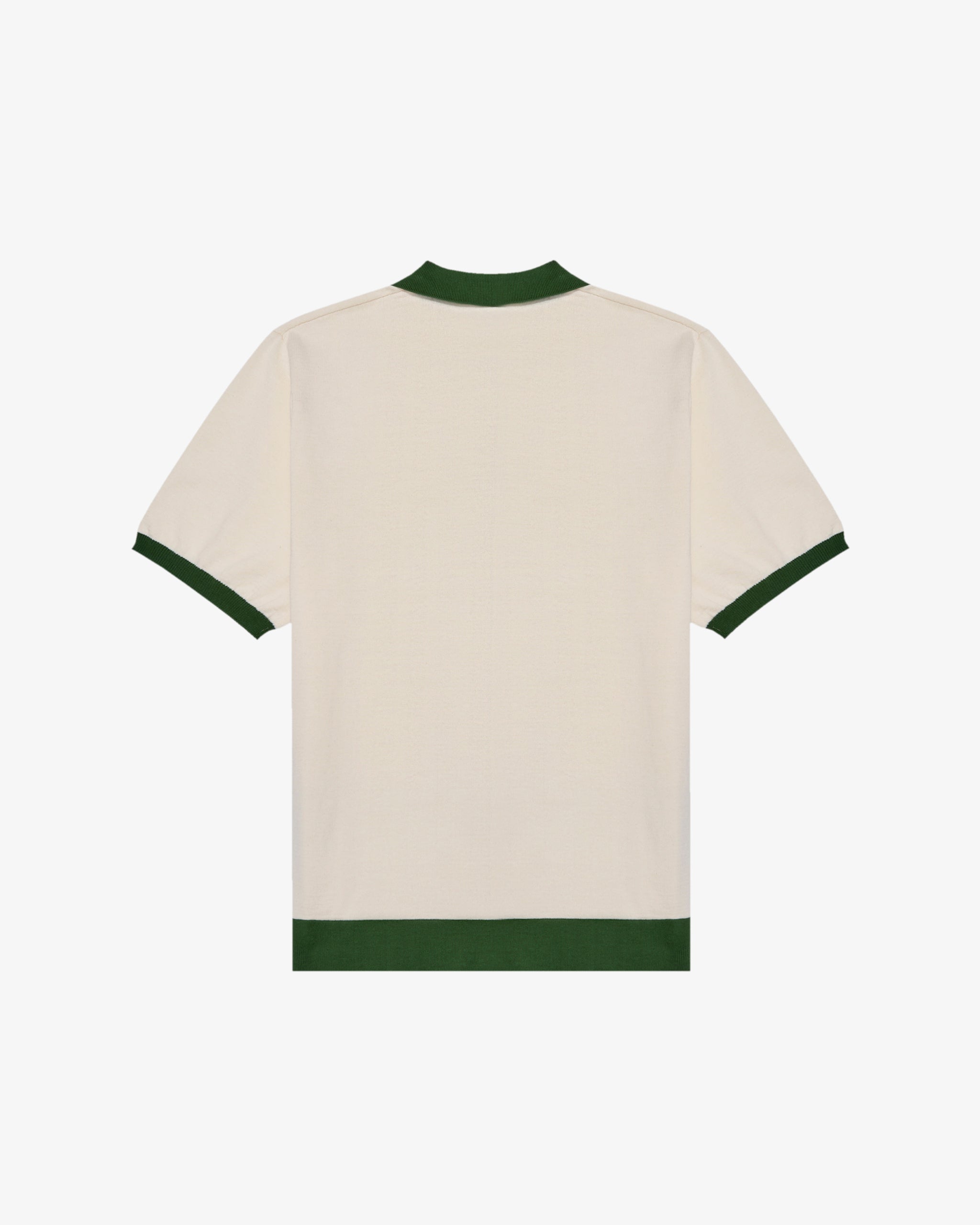 Malbon Gabbiano Knit Button Up - Ivory | Sun Diego Boardshops