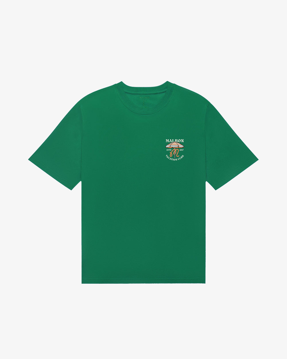 Malbon Vacation Club Tee - Kelly Green - Sun Diego Boardshop