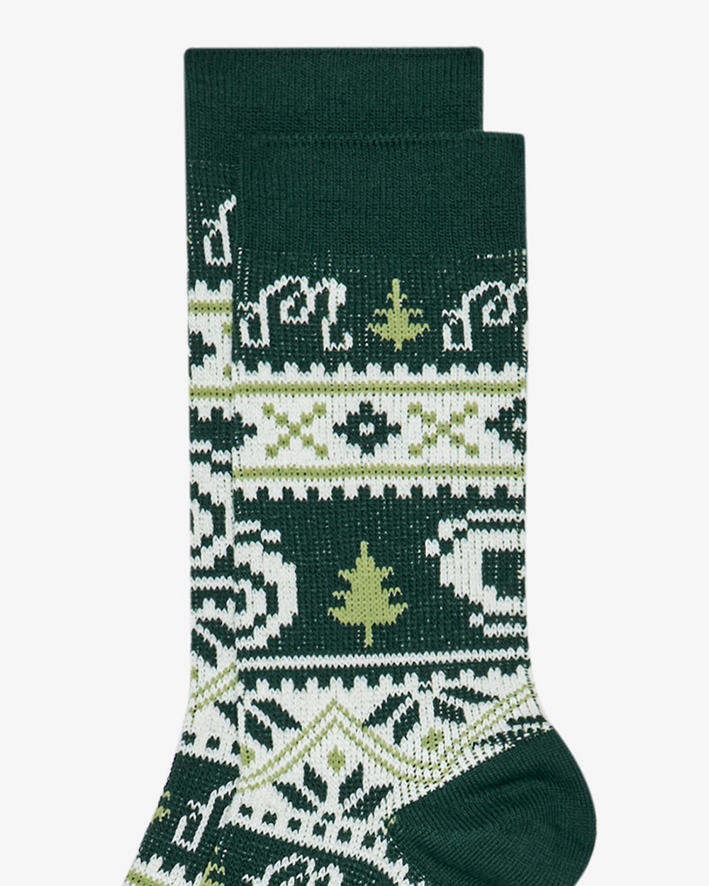 Malbon Douglas Fair Isle Sock - Forest - Sun Diego Boardshop