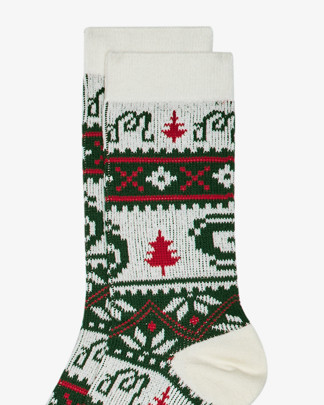 Malbon Douglas Fair Isle Sock - Ivory - Sun Diego Boardshop