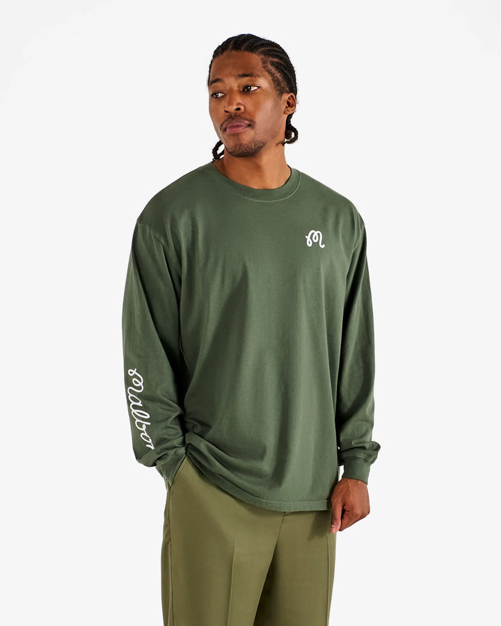 Malbon Gorse Tee - Olivine - Sun Diego Boardshop