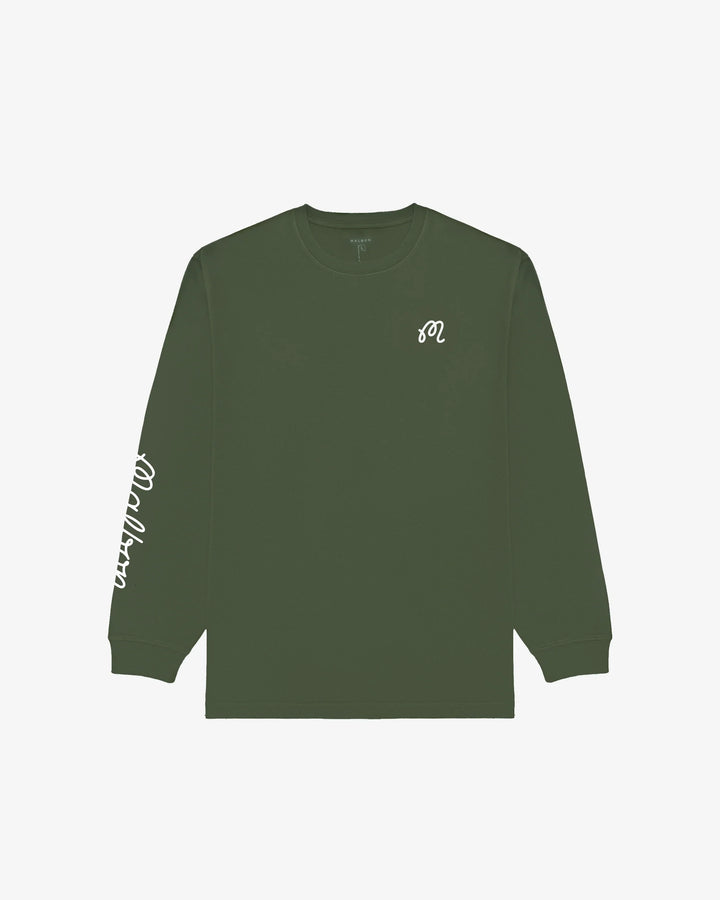 Malbon Gorse Tee - Olivine - Sun Diego Boardshop