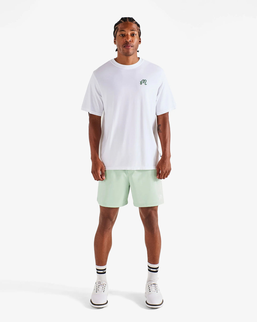 Malbon Men's Scooter Coolcore® Short - Green Tint - Sun Diego Boardshop