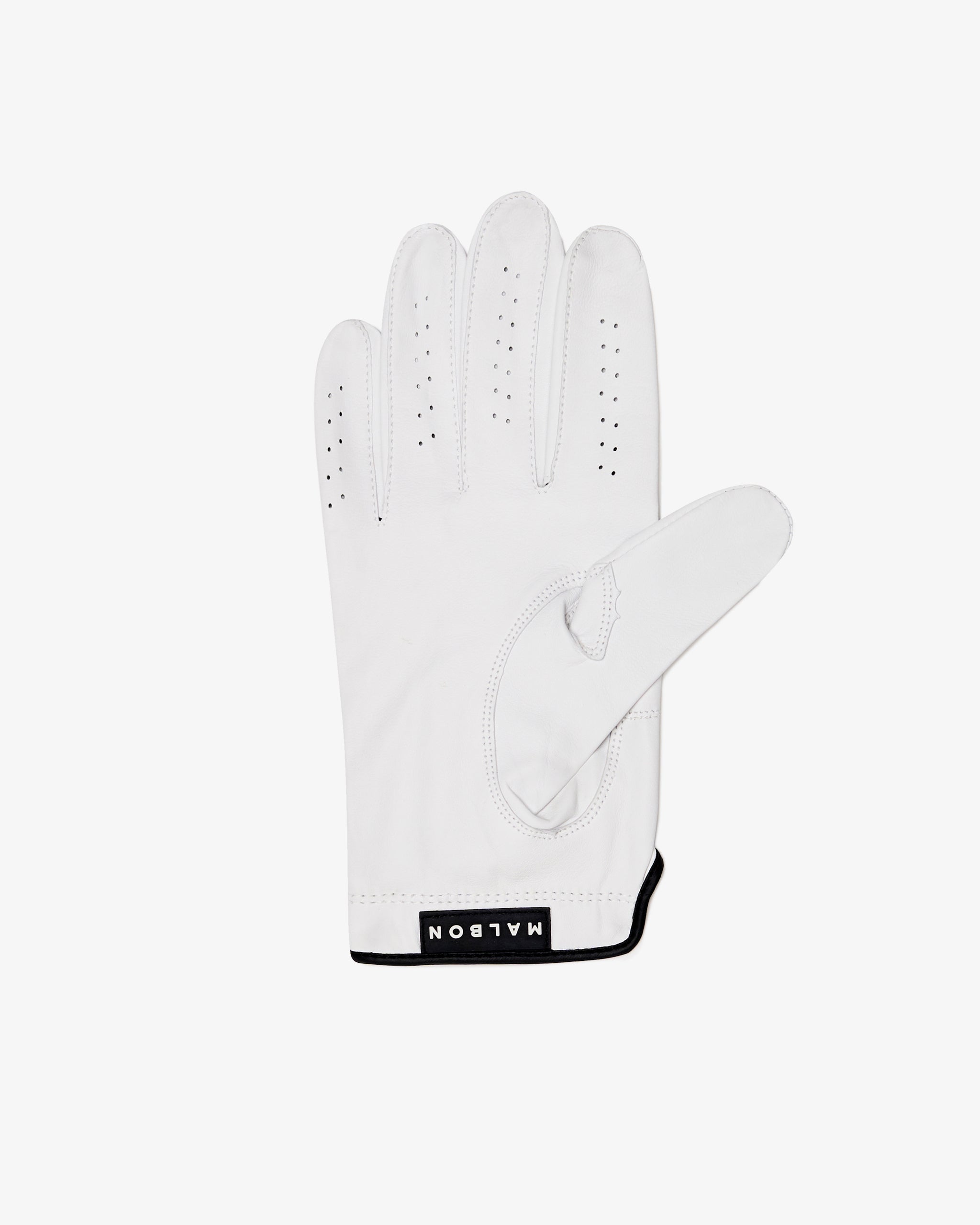Malbon Futura Glove (Right Hand) - White | Sun Diego Boardshops
