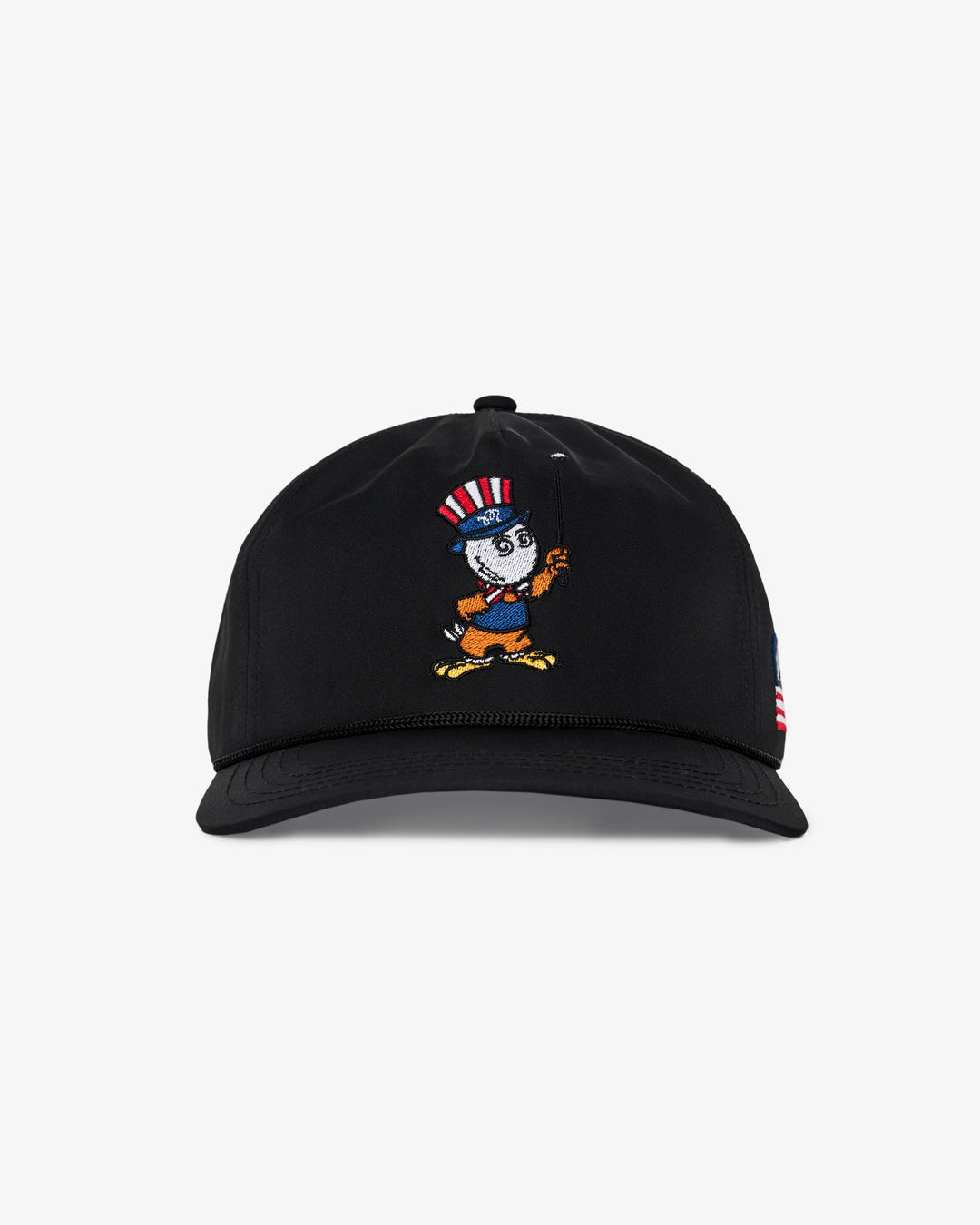 Malbon Eagle Buckets Nylon Rope Hat - Black - Sun Diego Boardshop