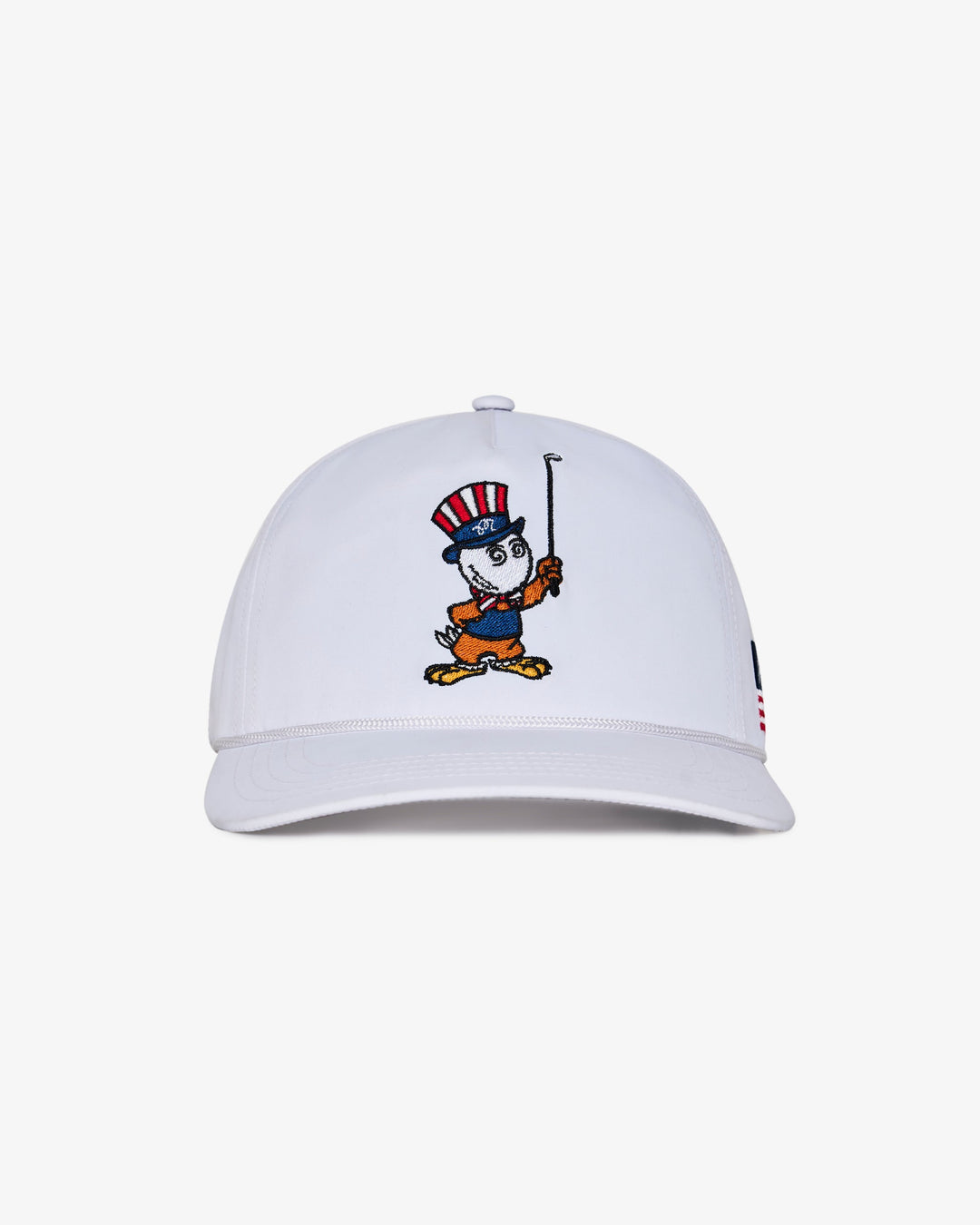 Malbon Eagle Buckets Nylon Rope Hat - White - Sun Diego Boardshop