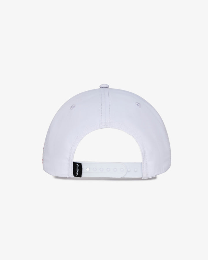 Malbon Eagle Buckets Nylon Rope Hat - White - Sun Diego Boardshop