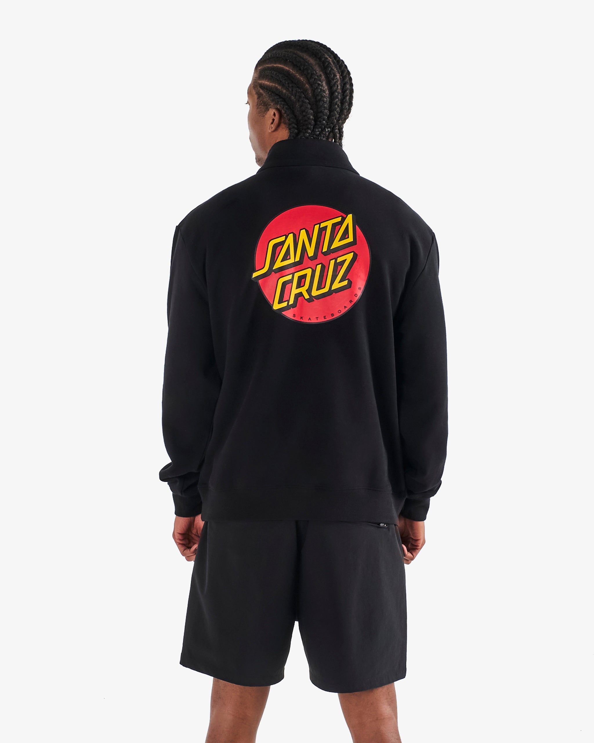 Malbon x Santa Cruz Sweatshirt - Black | Sun Diego Boardshops