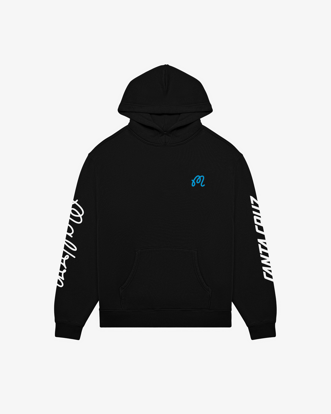 Malbon Fesque Screaming Hand Hoodie - Black - Sun Diego Boardshop