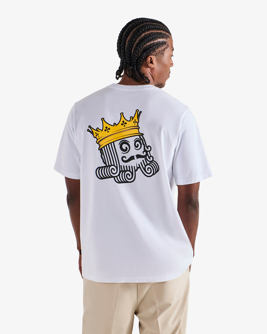 Malbon Bermuda Monarch Tee - White - Sun Diego Boardshop