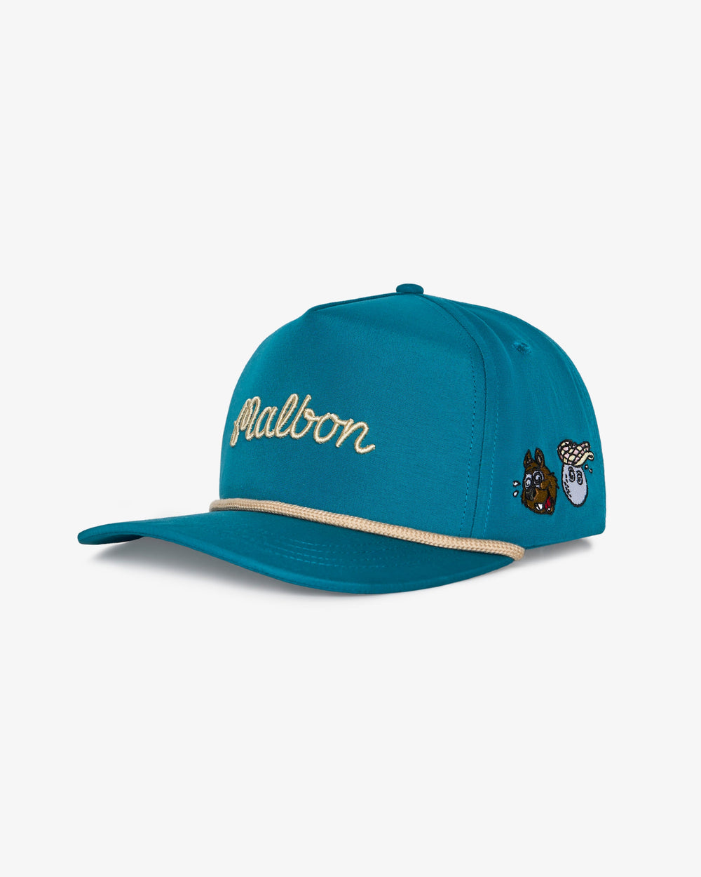 Malbon Two Man Scramble Nylon Rope Hat - Blue Green - Sun Diego Boardshop