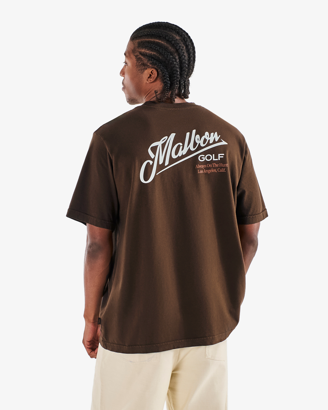 Malbon Bermuda Maxwell Tee - Brown