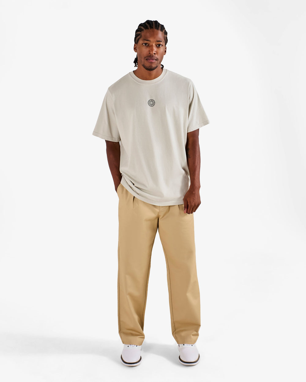 Malbon Bermuda Hi-Power Shot Tee - Ivory - Sun Diego Boardshop