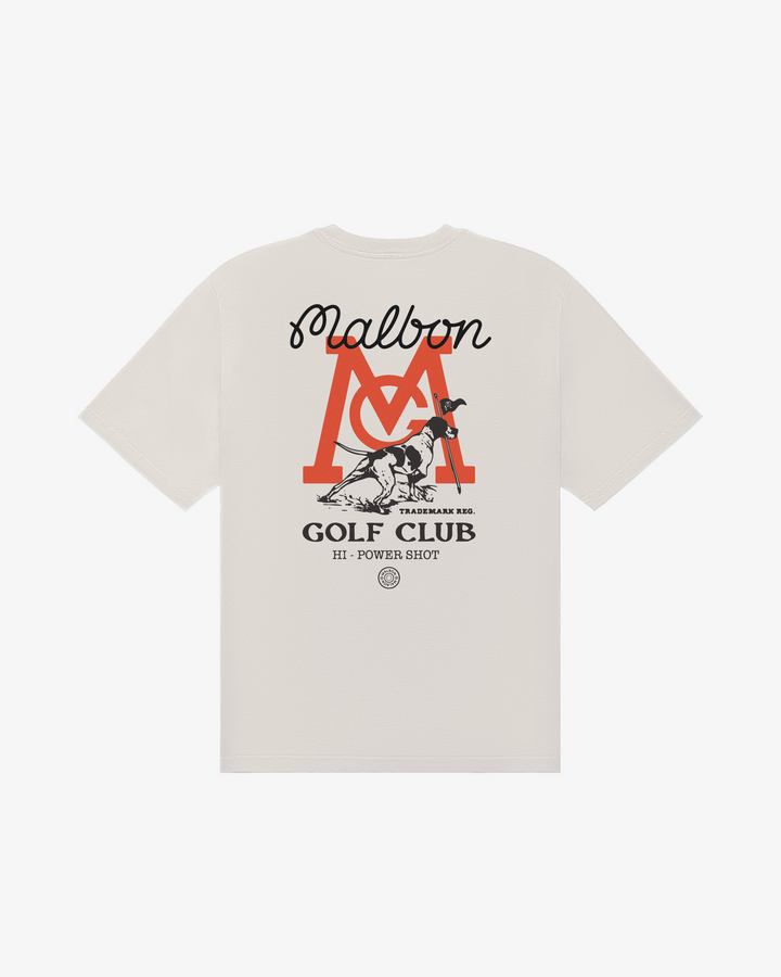 Malbon Bermuda Hi-Power Shot Tee - Ivory - Sun Diego Boardshop