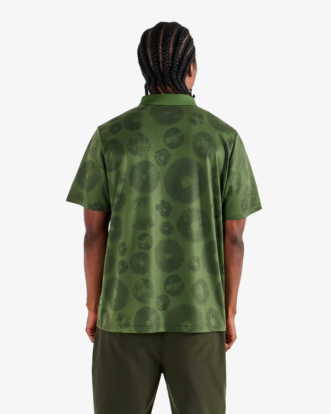 Malbon Fairway Foraging Polo - Olivine - Sun Diego Boardshop