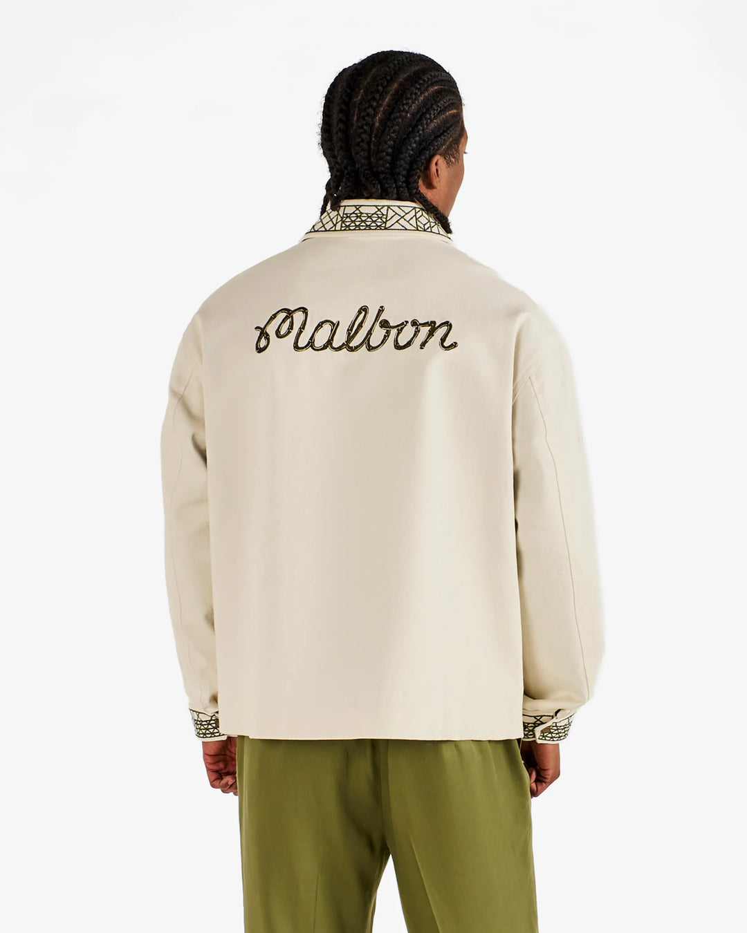 Malbon Men's Harvest Jacket - Cream - Sun Diego Boardshop