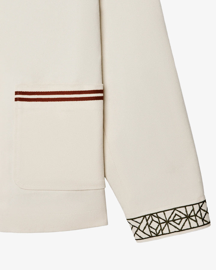 Malbon Men's Harvest Jacket - Cream - Sun Diego Boardshop