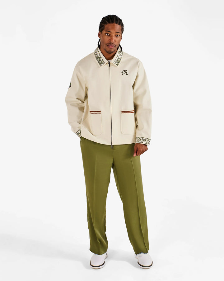 Malbon Men's Harvest Jacket - Cream - Sun Diego Boardshop