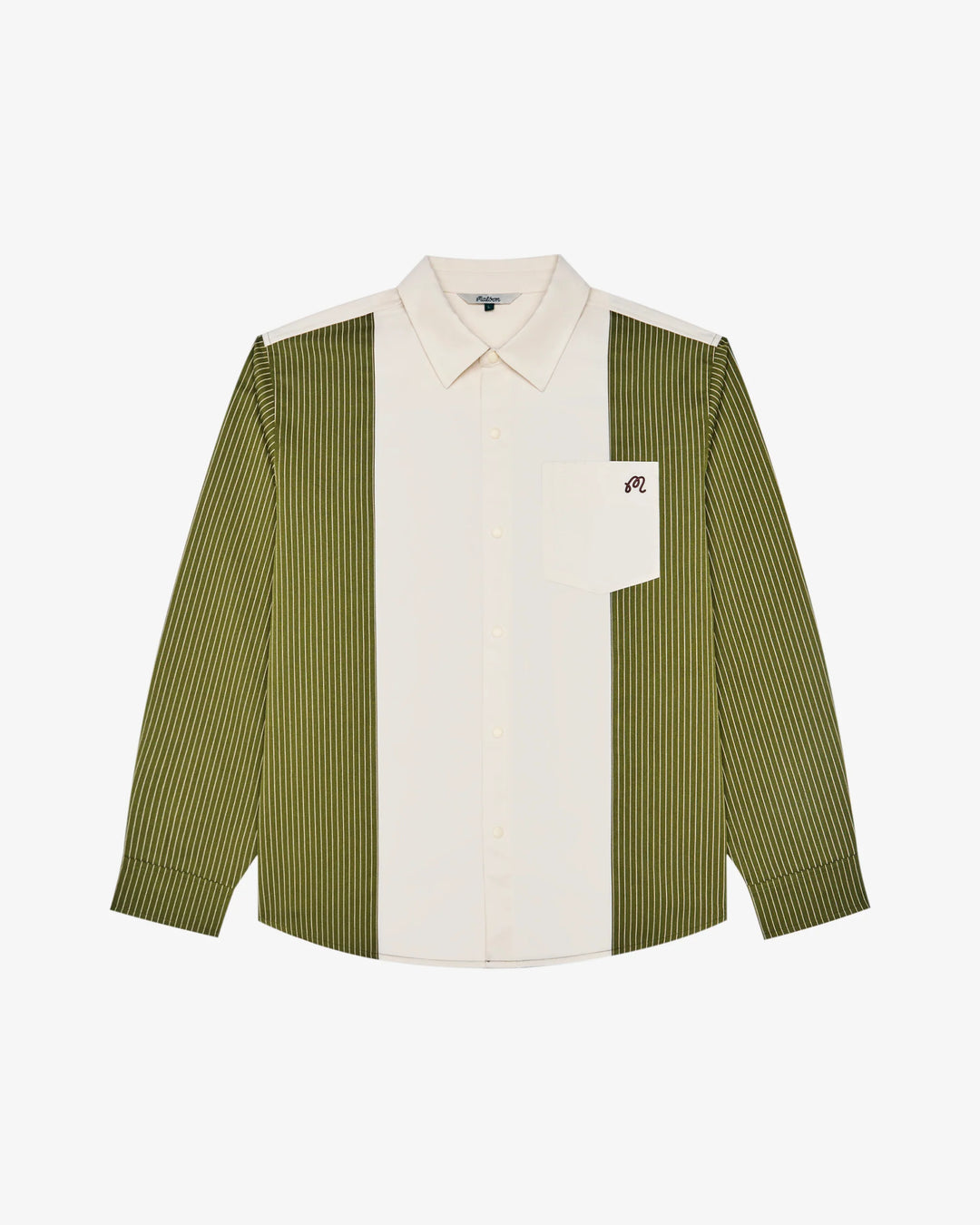 Malbon Montecristo Shirt - Cream/Olivine - Sun Diego Boardshop