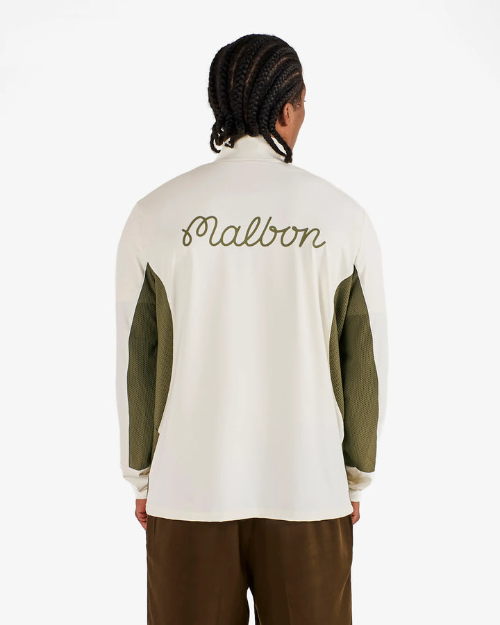 Malbon Santiago Mid Layer - Cream/Olivine - Sun Diego Boardshop