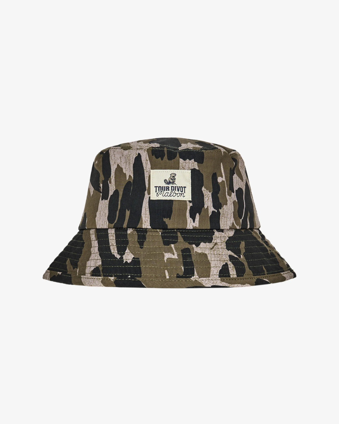Malbon Tour Divot Camo Bucket Hat - Bark Camo - Sun Diego Boardshop