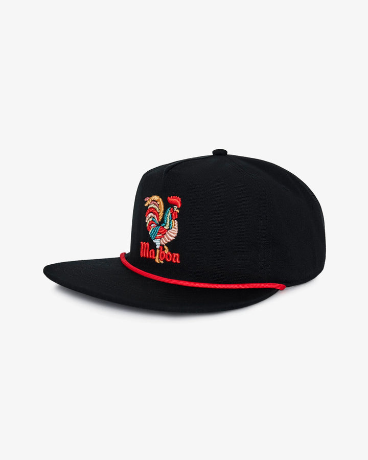 Malbon Men's Rooster Snapback - Black - Sun Diego Boardshop