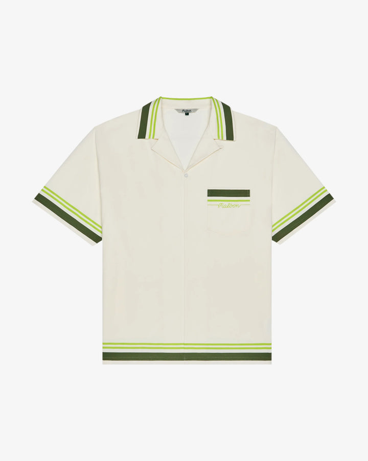 Malbon Men's Ventura Camp Shirt - Cream - Sun Diego Boardshop