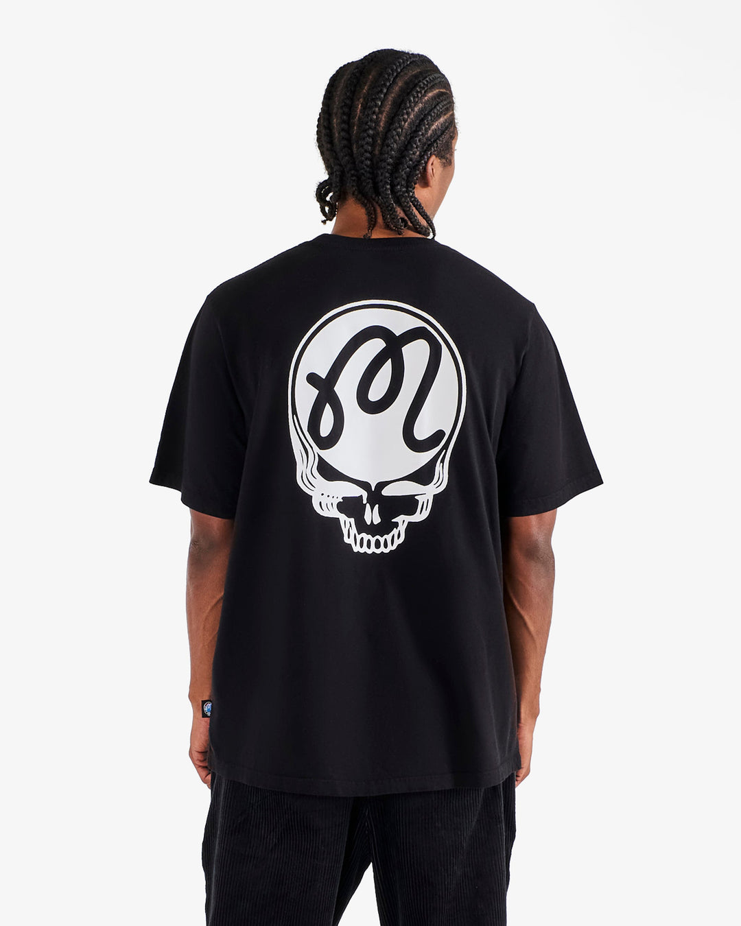 Malbon Grateful Dead Bermuda Tee - Black - Sun Diego Boardshop