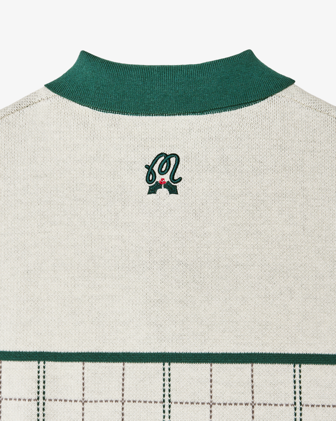 Malbon Bennett Plaid Sweater - Heather Ivory - Sun Diego Boardshop