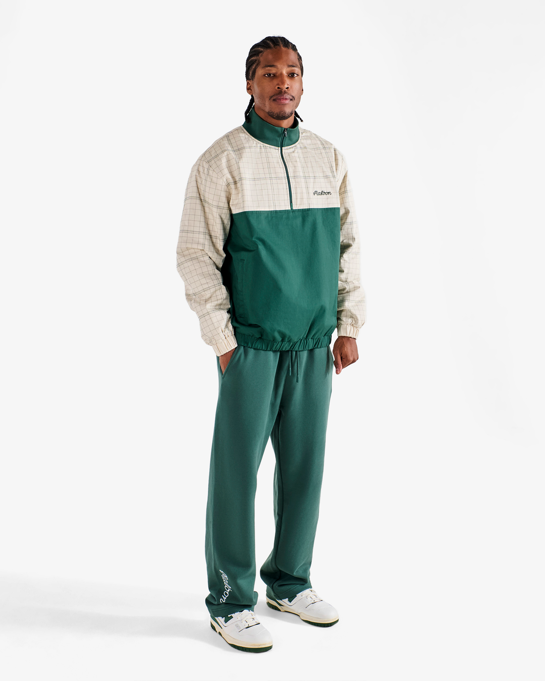 Malbon Bon Script Sweatpant - Hunter Green - Sun Diego Boardshop