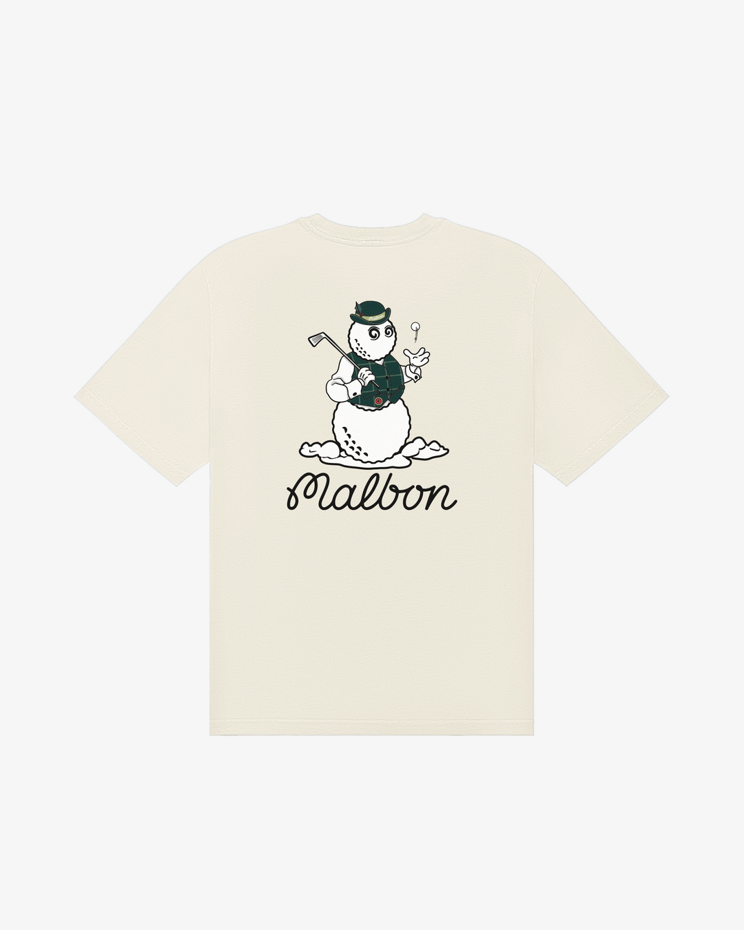 Malbon Bermuda Brumal Buckets Tee - Heather Ivory - Sun Diego Boardshop