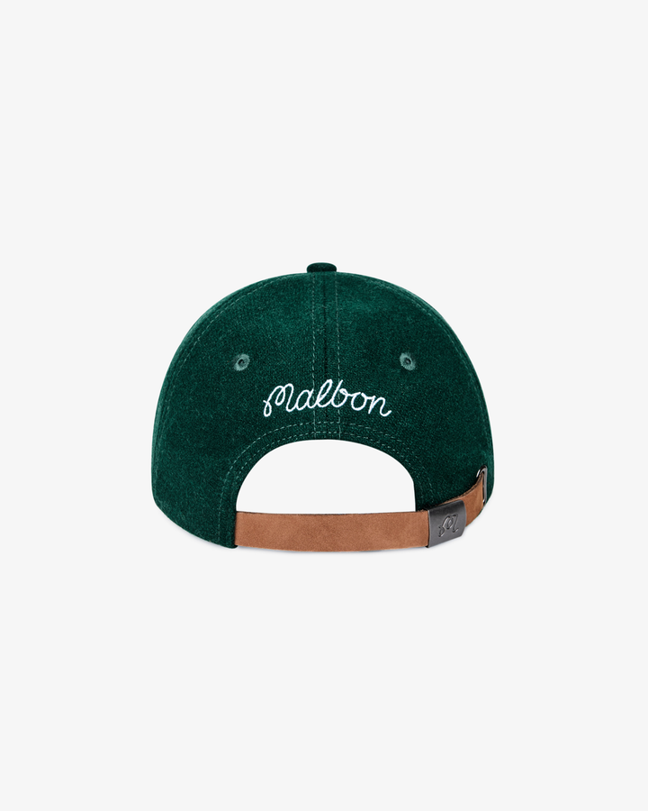Malbon Mistleflow Dad Hat - Hunter Green - Sun Diego Boardshop